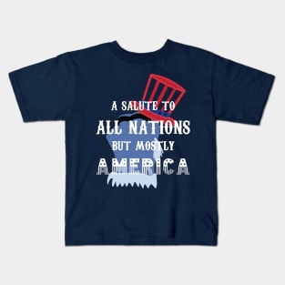 Uncle Sam (Muppets) patriotic quote Kids T-Shirt